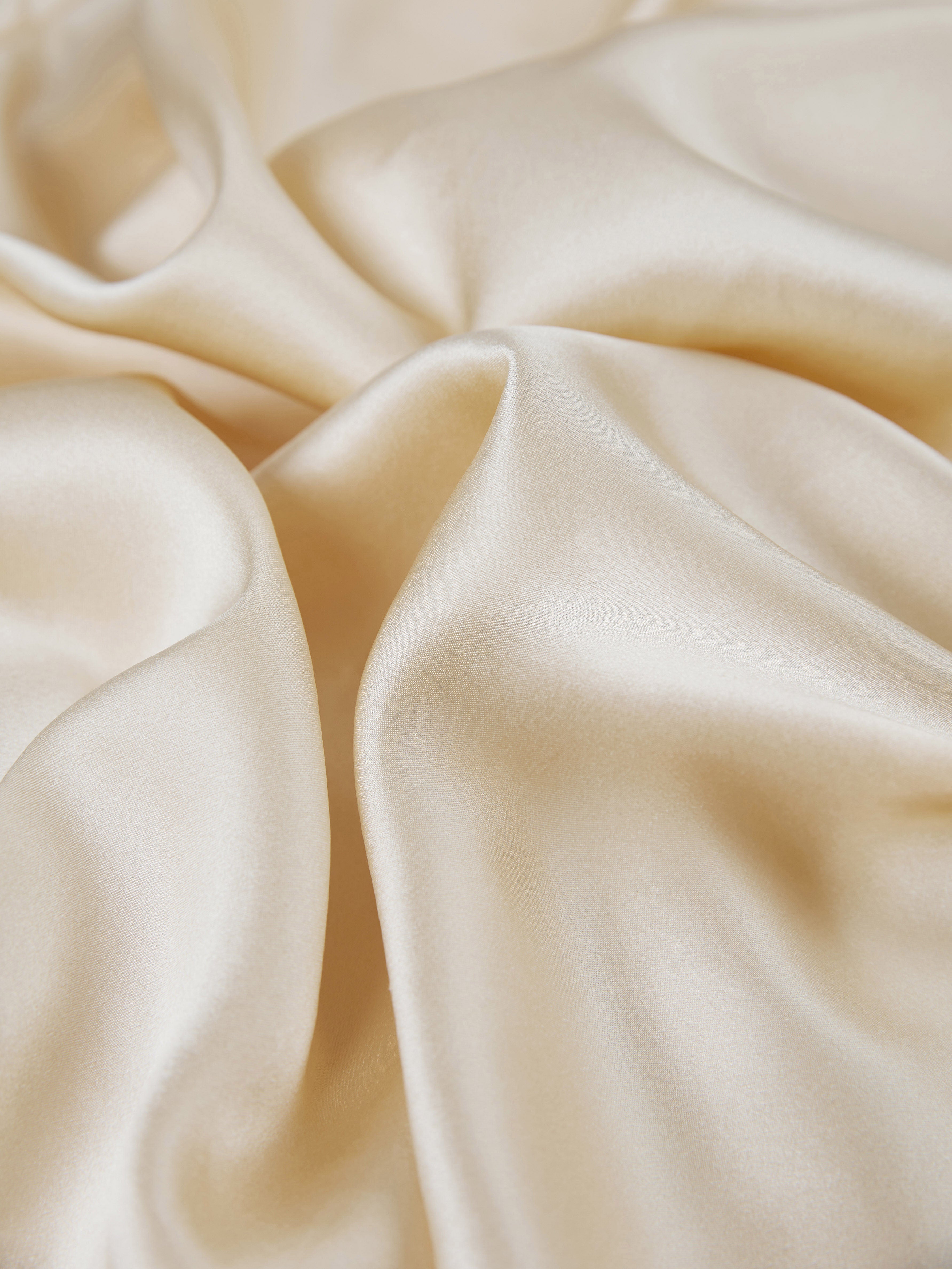 Aurise™ | 100% Silk Cowl Neck Bishop Sleeves Blouse