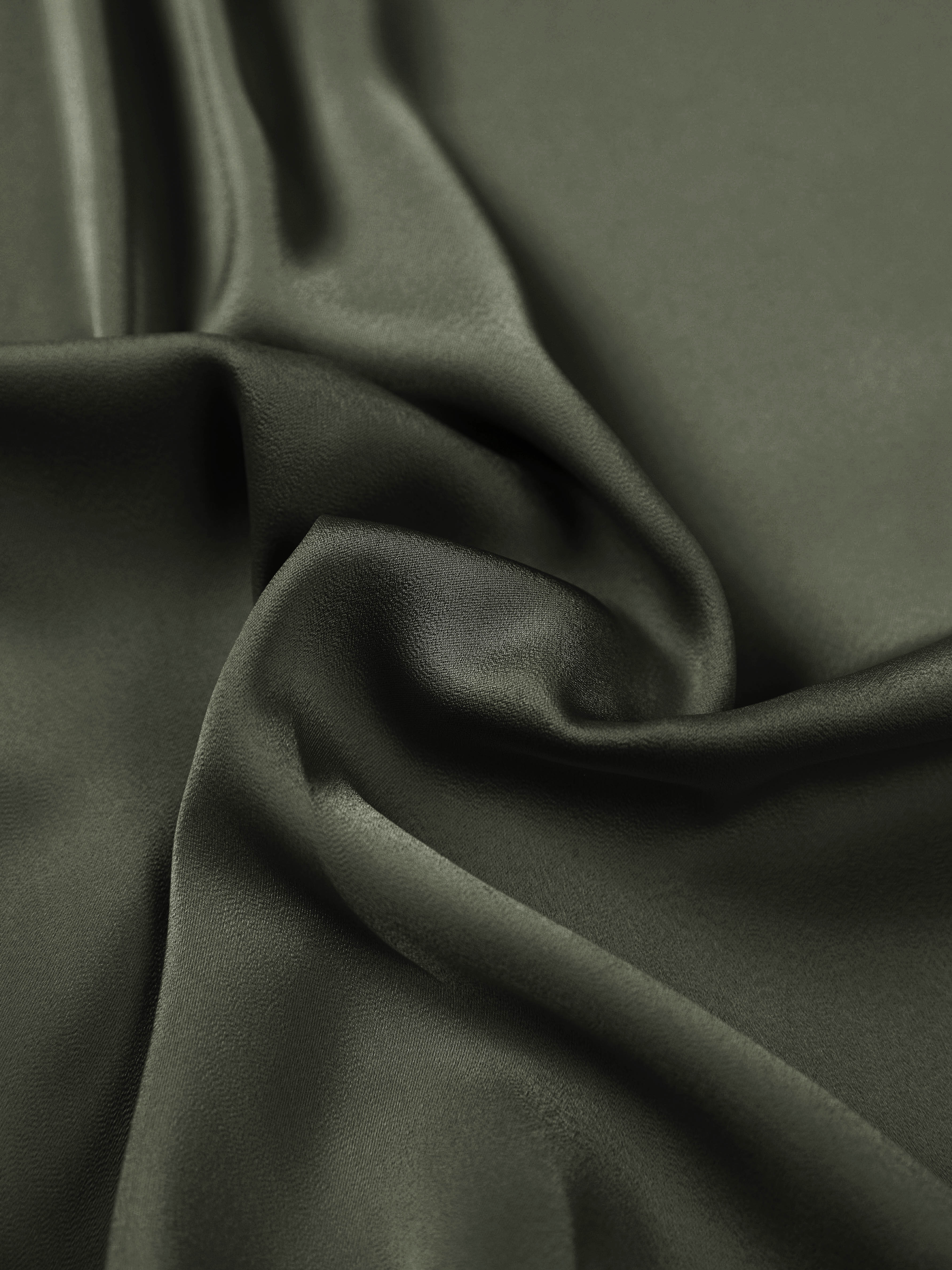 Aurise™ | 100% Silk Spread Collar Long Sleeves Blouse
