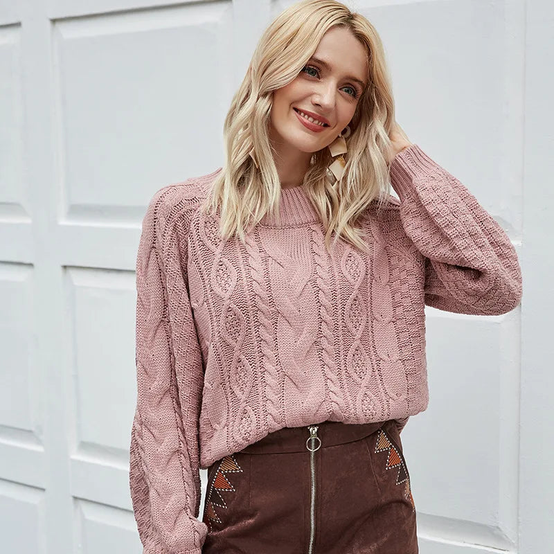 Mabel™ O-Neck Casual Jumper
